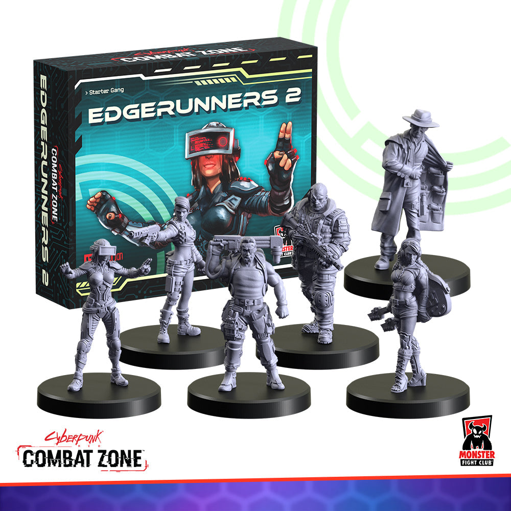 Cyberpunk Red Combat Zone: Edgerunners 2 Starter Gang (ONLINE ORDER ONLY)