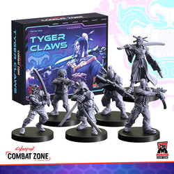 Cyberpunk Red Combat Zone: Tyger Claws Starter Gang (ONLINE ORDER ONLY)