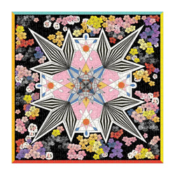 C. Lacroix Flowers Galaxy 500 Piece Double Sided Jigsaw Puzzle (ONLINE ORDER ONLY)