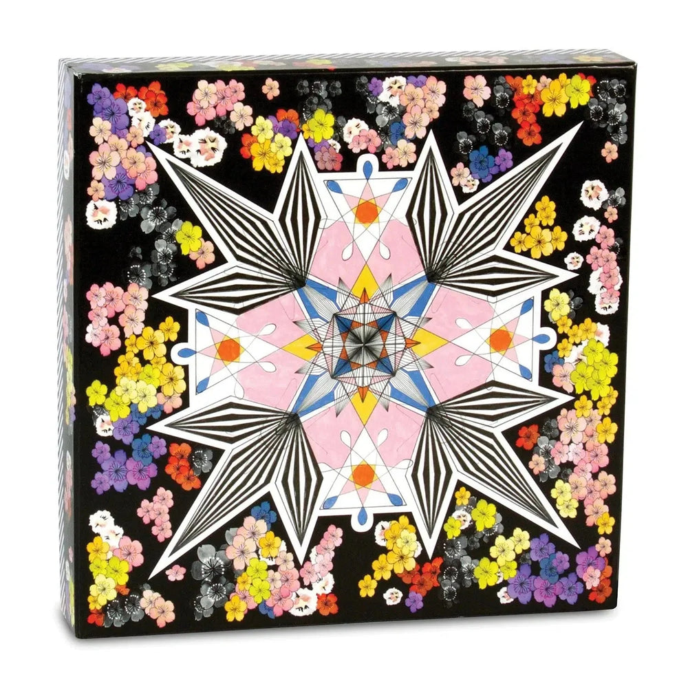 C. Lacroix Flowers Galaxy 500 Piece Double Sided Jigsaw Puzzle (ONLINE ORDER ONLY)
