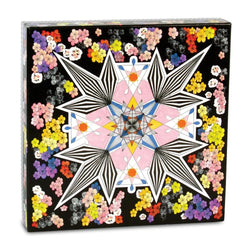 C. Lacroix Flowers Galaxy 500 Piece Double Sided Jigsaw Puzzle (ONLINE ORDER ONLY)