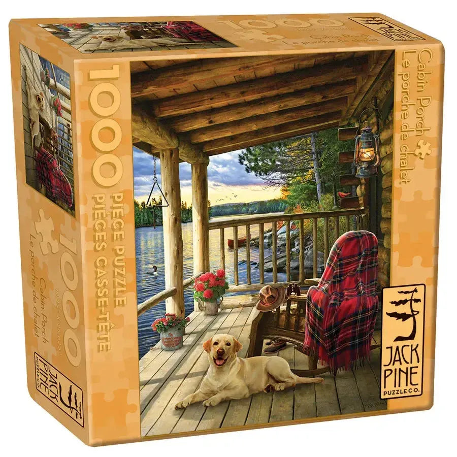 Cabin Porch 1000 Piece Jigsaw Puzzle Jack Pine (ONLINE ORDER ONLY)