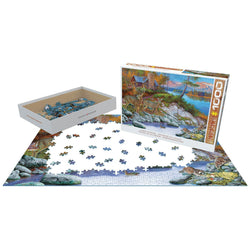 Cabin Visitors 1000 Piece Jigsaw Puzzle Eurographics (ONLINE ORDER ONLY)