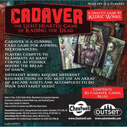 Cadaver - A Cunning Card Game for Aspiring Necromancers - Outset (ONLINE ORDER ONLY)