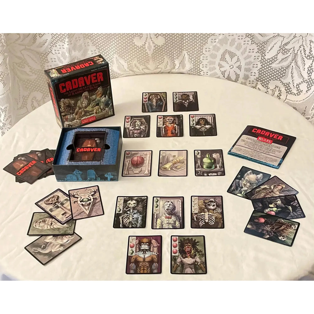 Cadaver - A Cunning Card Game for Aspiring Necromancers - Outset (ONLINE ORDER ONLY)