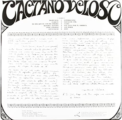 Caetano Veloso (With CD) [Vinyl]