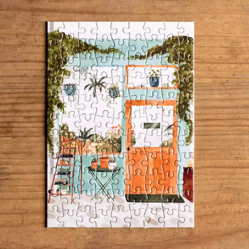 Café Botanique 99 Piece Mini Jigsaw Puzzle Trevell (ONLINE ORDER ONLY)