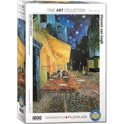 Café Terrace at Night 1000 Piece Jigsaw Puzzle Eurographics (ONLINE ORDER ONLY)
