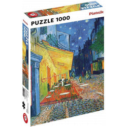 Cafe Terrace at Night 1000 Piece Jigsaw Puzzle Piatnik (ONLINE ORDER ONLY)
