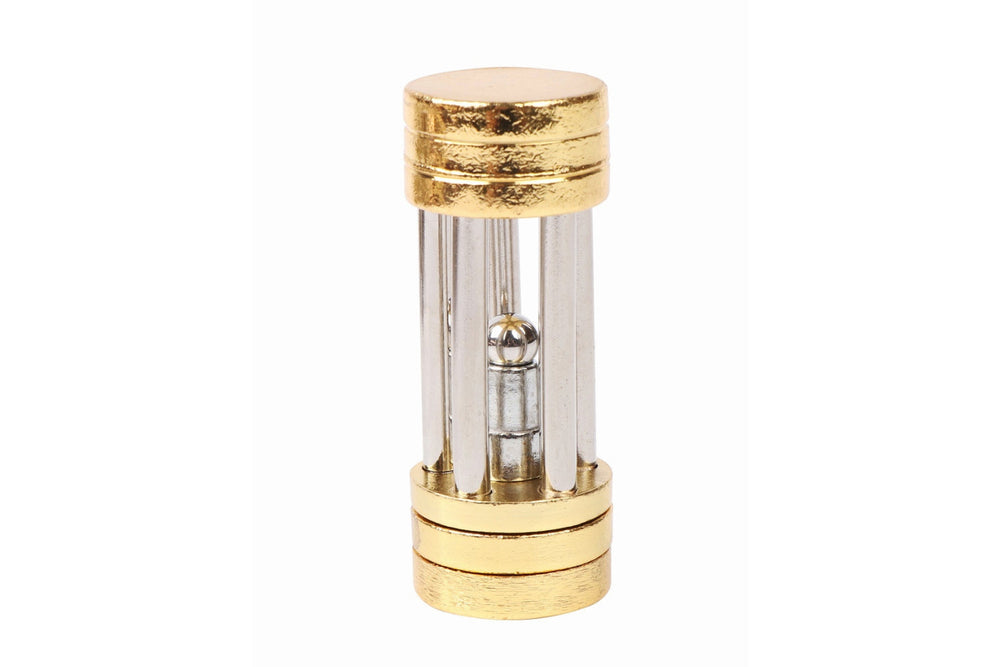 Caged Orb Puzzle – Brass Ball-in-Cage Puzzle (ONLINE ORDER ONLY)
