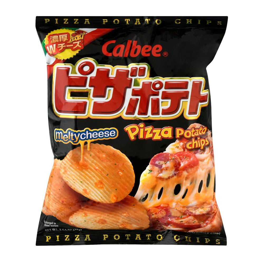 Calbee Melty Cheese Pizza Potato Chips (72g) (Japan) (ONLINE ORDER ONLY)
