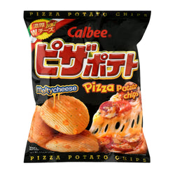 Calbee Melty Cheese Pizza Potato Chips (72g) (Japan) (ONLINE ORDER ONLY)