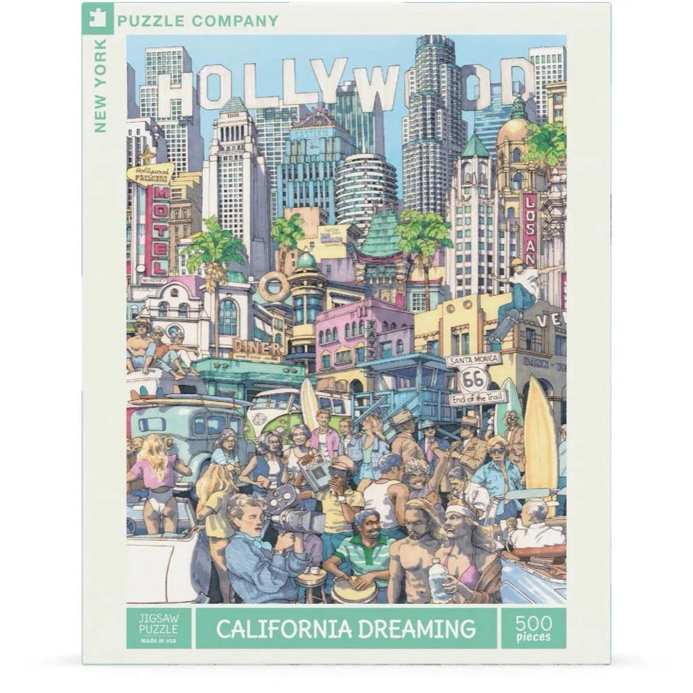 California Dreaming 500 Piece Jigsaw Puzzle NYPC (ONLINE ORDER ONLY)
