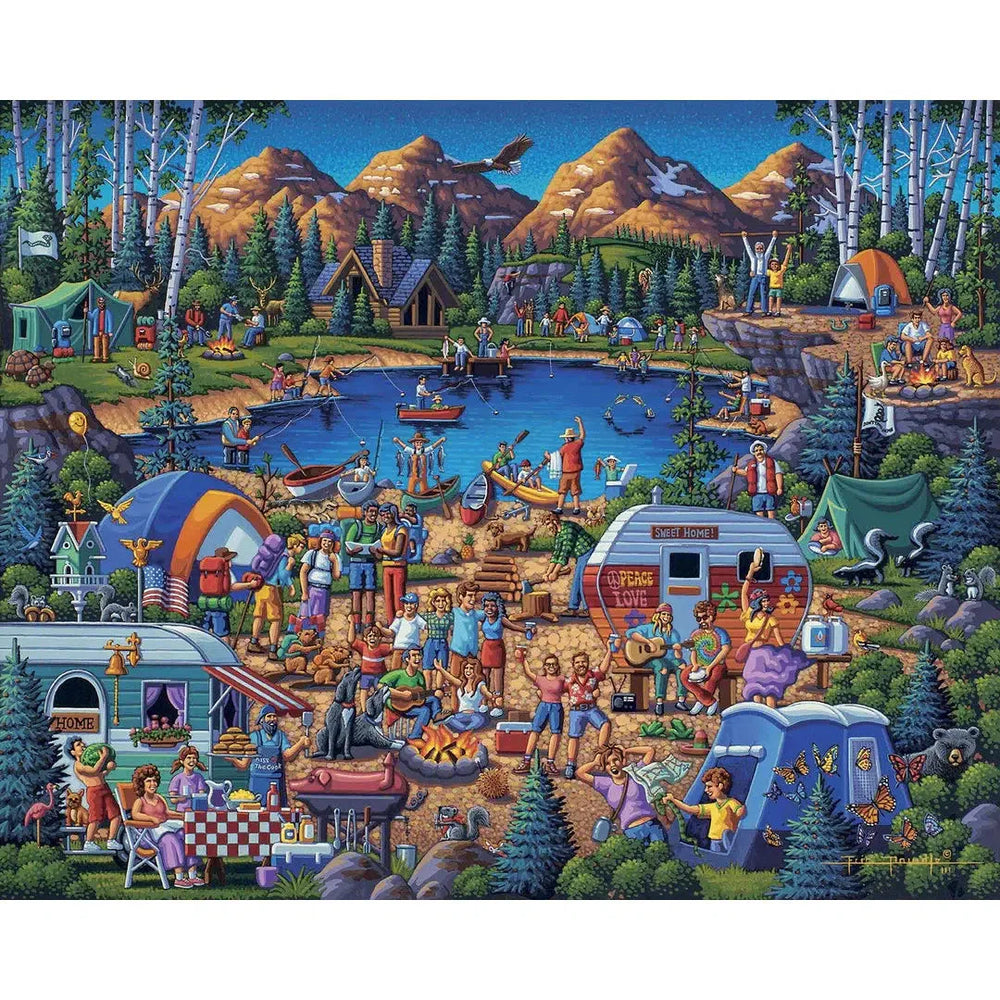 Camping Adventures 300 Piece Jigsaw Puzzle Dowdle (ONLINE ORDER ONLY)