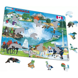 Canada Collage 66 Piece Tray Jigsaw Puzzle Larsen