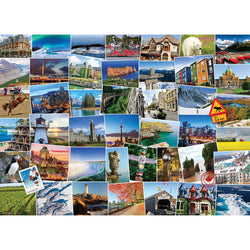 Canada Globetrotter 1000 Piece Jigsaw Puzzle Eurographics (ONLINE ORDER ONLY)