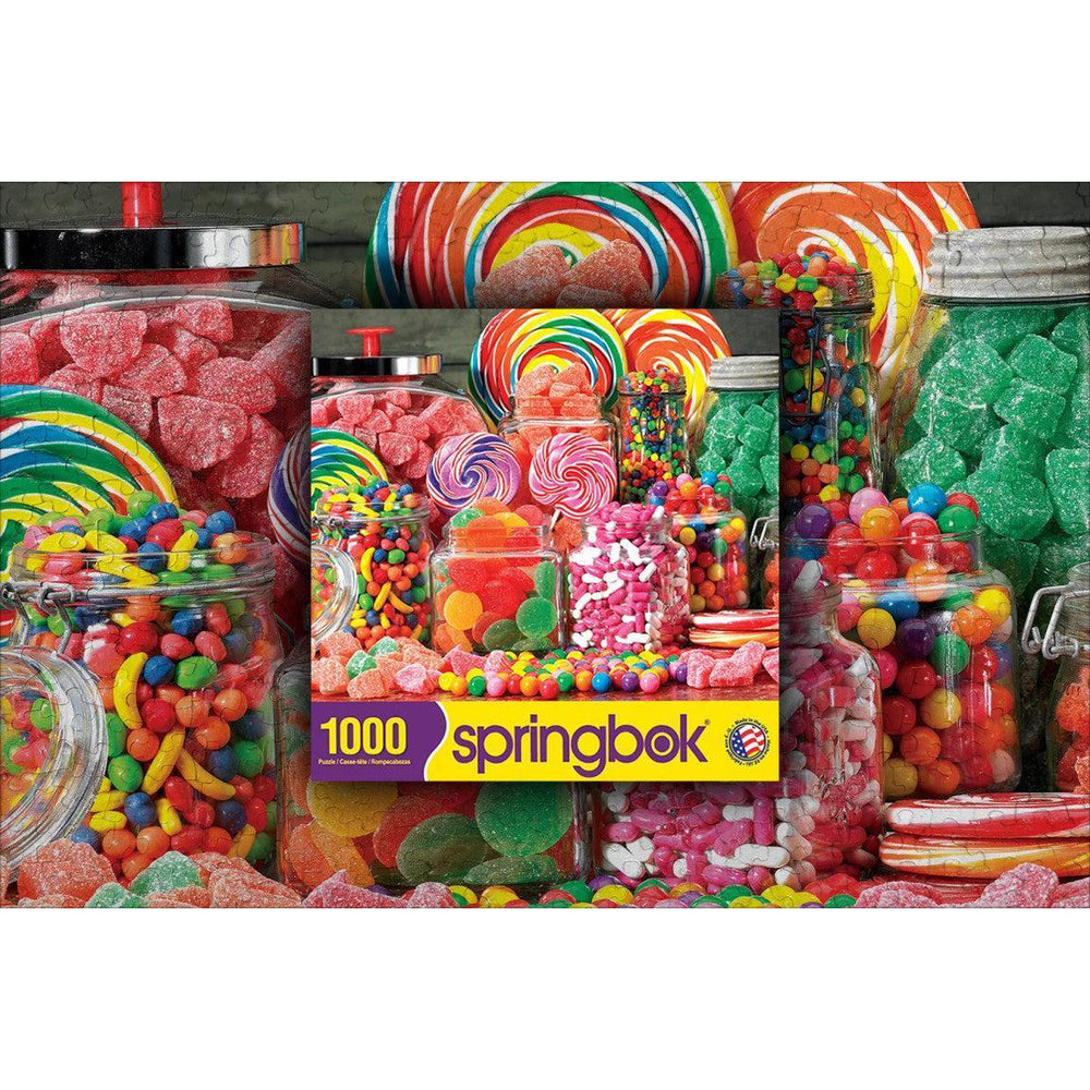 Candy Galore 1000 Piece Jigsaw Puzzle Springbok (ONLINE ORDER ONLY)