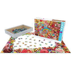 Candy Party 1000 Piece Jigsaw Puzzle Eurographics (ONLINE ORDER ONLY)