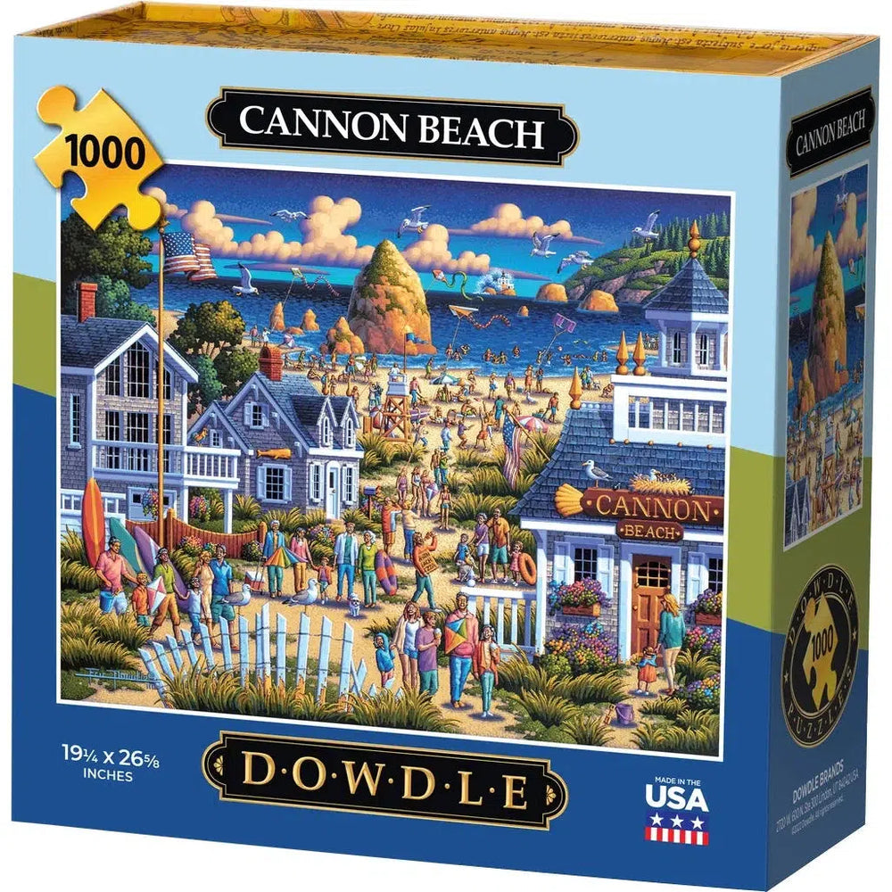 Cannon Beach 1000 Piece Jigsaw Puzzle Dowdle (ONLINE ORDER ONLY)