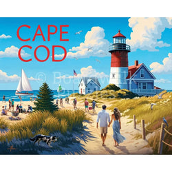 Cape Cod 500 Piece Jigsaw Puzzle Boardwalk (ONLINE ORDER ONLY)