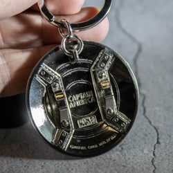 Captain America Shield Marvel Large Stainless Steel Keychain (ONLINE ORDER ONLY)