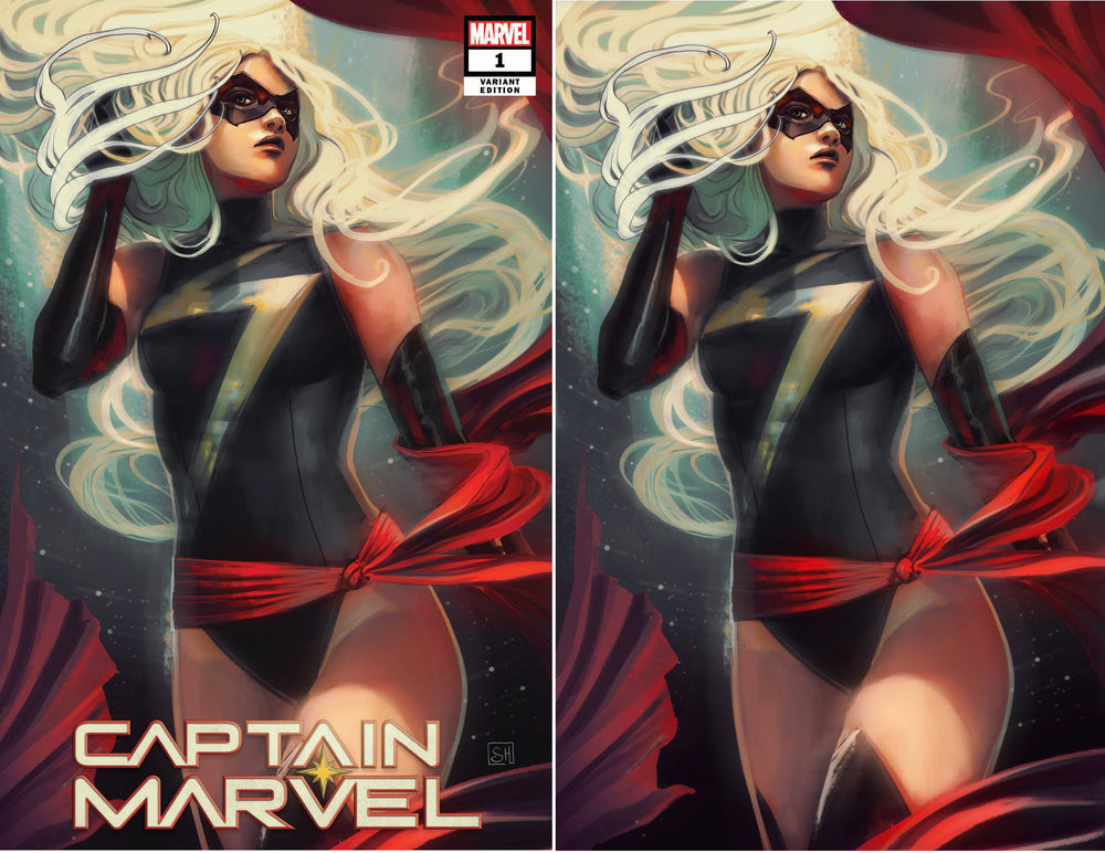 Captain Marvel 1 Stephanie Hans Ms. Marvel Trade + Virgin Options Variant (01/09/2019) (ONLINE ORDER ONLY)