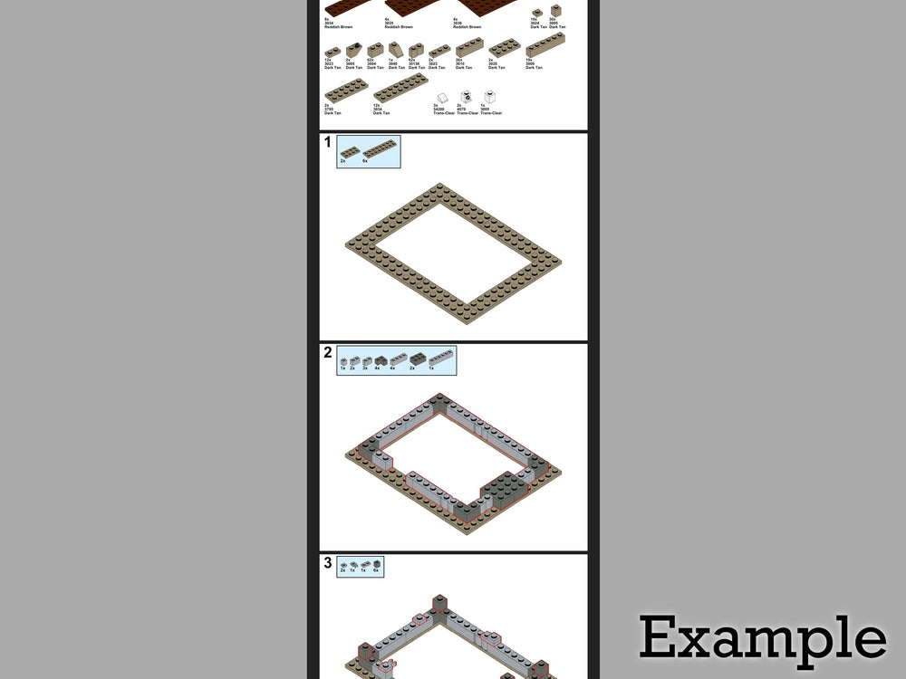 Damaged Buildings - Instructions Only (ONLINE ORDER ONLY)
