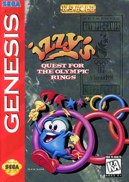 Izzy's Quest for the Olympic Rings (Sega Genesis) (ONLINE ORDER ONLY)