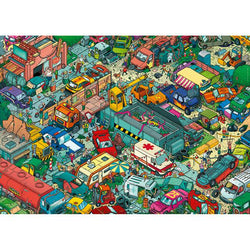 Car Cemetery 1000 Piece Jigsaw Puzzle Heye (ONLINE ORDER ONLY)