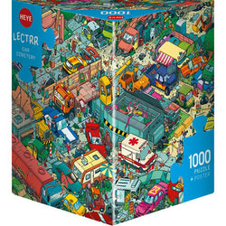 Car Cemetery 1000 Piece Jigsaw Puzzle Heye (ONLINE ORDER ONLY)