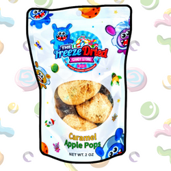 Freeze Dried Caramel Apple Pops (ONLINE ORDER ONLY)