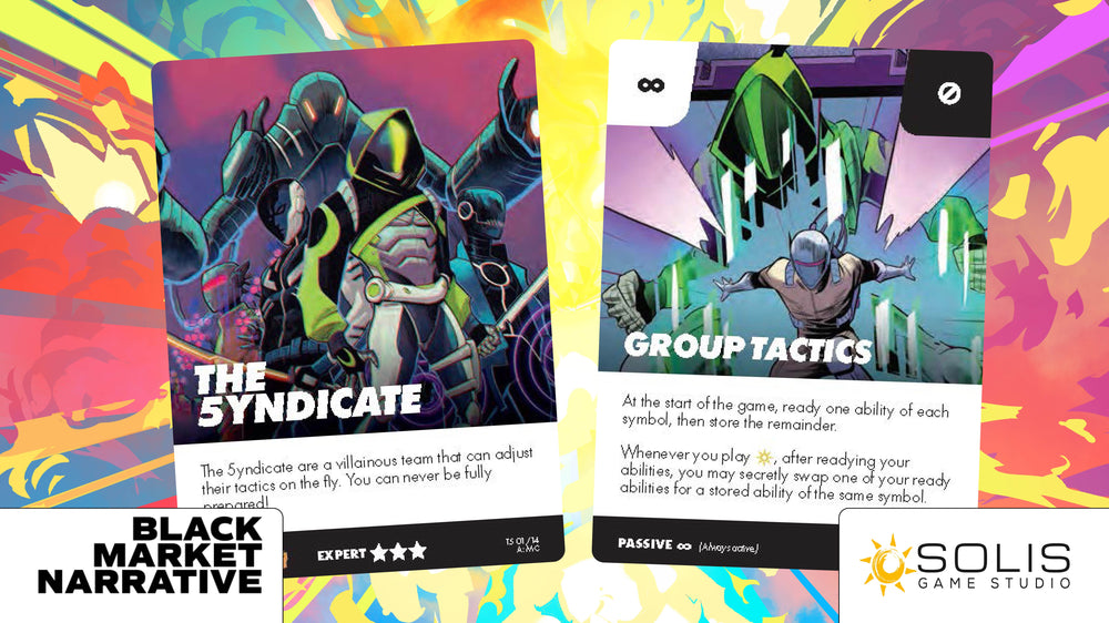 The 5yndicate Promo Pack • The Massive-Verse Fighting Card Game (ONLINE ORDER ONLY)