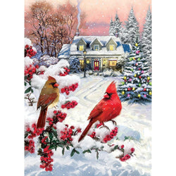Cardinal Pair 1000 Piece Jigsaw Puzzle Eurographics (ONLINE ORDER ONLY)