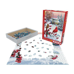 Cardinal Pair 1000 Piece Jigsaw Puzzle Eurographics (ONLINE ORDER ONLY)