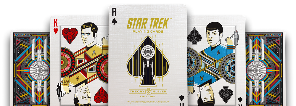 Star Trek Playing Cards by theory11 (ONLINE ORDER ONLY)