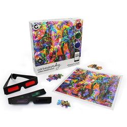 Carnovsky Jungle 500 Piece Jigsaw Puzzle Ginger Fox (ONLINE ORDER ONLY)