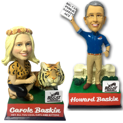 Carole and Howard Baskin Talking Bobbleheads (ONLINE ORDER ONLY)