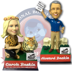 Carole and Howard Baskin Talking Bobbleheads (ONLINE ORDER ONLY)