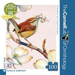 Carolina Wren 100 Piece Mini Jigsaw Puzzle NYPC (ONLINE ORDER ONLY)