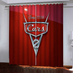 Cars Pattern Curtains Pattern Blackout Window Drapes (Online Order Only)