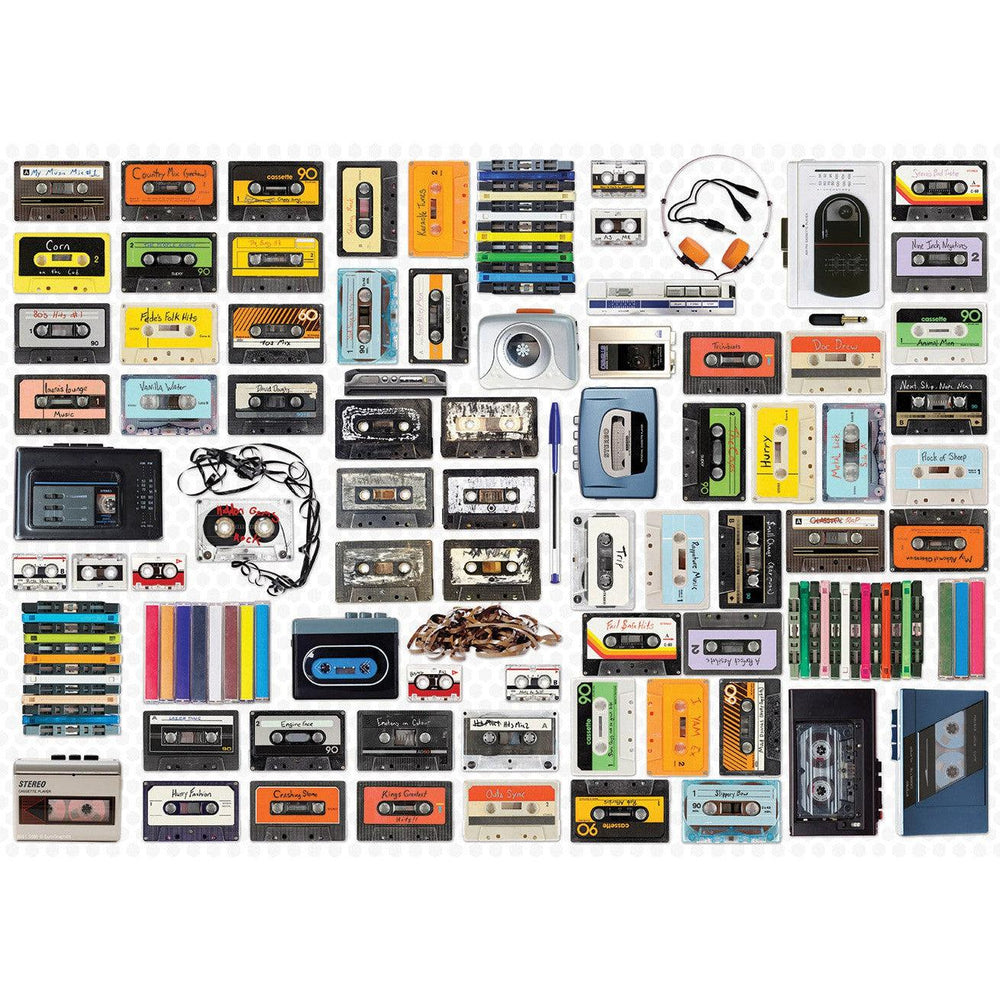 Cassette Player 550 Piece Jigsaw Puzzle in Tin Eurographics (ONLINE ORDER ONLY)