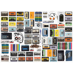 Cassette Player 550 Piece Jigsaw Puzzle in Tin Eurographics (ONLINE ORDER ONLY)