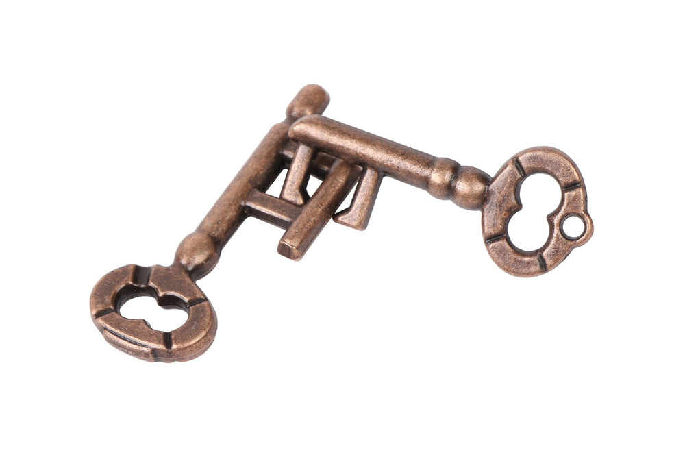 Cast Two Keys Puzzle - Tetso Metal Puzzle (ONLINE ORDER ONLY)