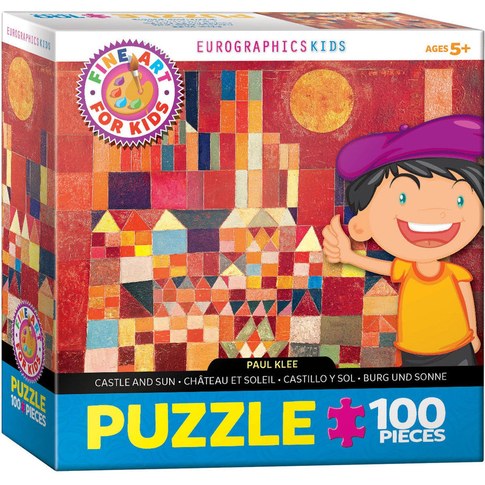 Castle & Sun 100 Piece Jigsaw Puzzle Eurographics (ONLINE ORDER ONLY)