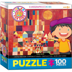 Castle & Sun 100 Piece Jigsaw Puzzle Eurographics (ONLINE ORDER ONLY)