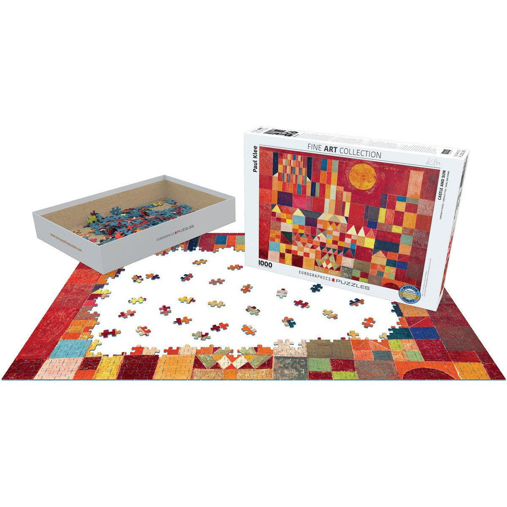 Castle & Sun 1000 Piece Jigsaw Puzzle Eurographics (ONLINE ORDER ONLY)