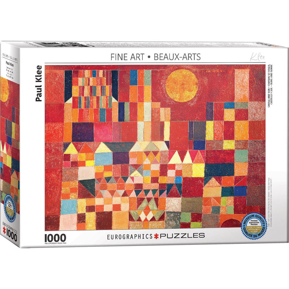 Castle & Sun 1000 Piece Jigsaw Puzzle Eurographics (ONLINE ORDER ONLY)