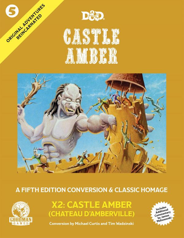 GMG Original Adventures Reincarnated #5: Castle Amber (ONLINE ORDER ONLY)