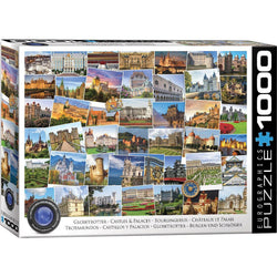 Castles & Palaces Globetrotter 1000 Piece Jigsaw Puzzle Eurographics (ONLINE ORDER ONLY)