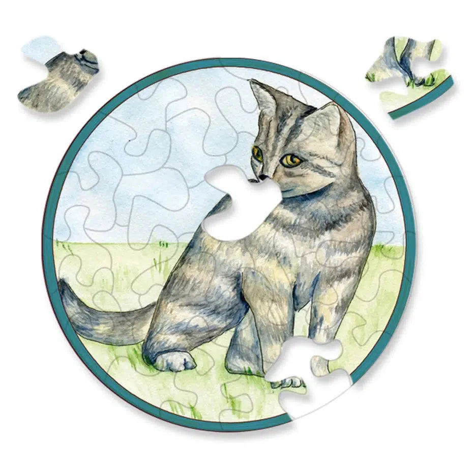Cat 33 Piece Mini Matchbox Jigsaw Puzzle Curiosi (ONLINE ORDER ONLY)